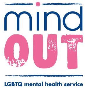 MindOut logo for LGBTQ Mental Health