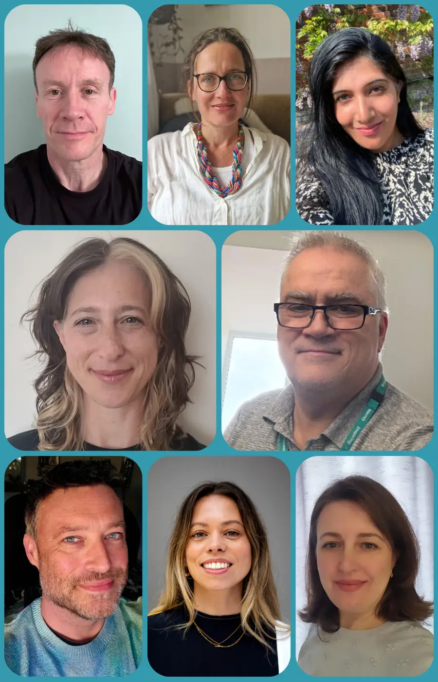 Affordable Counselling Network - Online Therapy UK - Some of the Counsellors at ACN